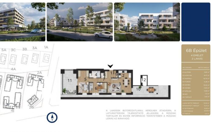 Új építésű ingatlan elérhető áron Debrecenben B402