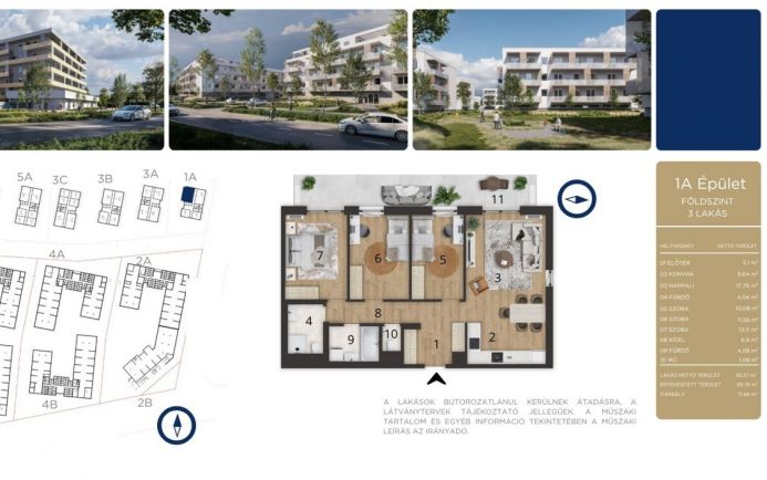 Új építésű ingatlan elérhető áron Debrecenben A003