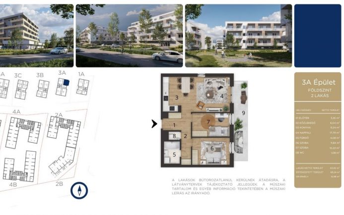 Új építésű ingatlan elérhető áron Debrecenben A002