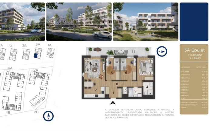 Új építésű ingatlan elérhető áron Debrecenben A004