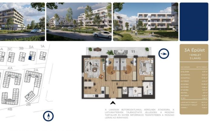 Új építésű ingatlan elérhető áron Debrecenben A105