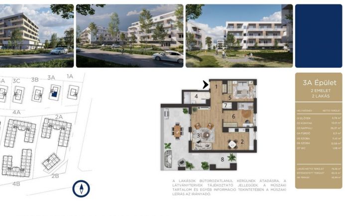 Új építésű ingatlan elérhető áron Debrecenben A202