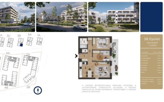 Új építésű ingatlan elérhető áron Debrecenben B001