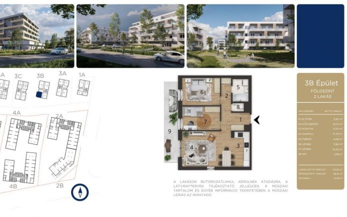 Új építésű ingatlan elérhető áron Debrecenben B002