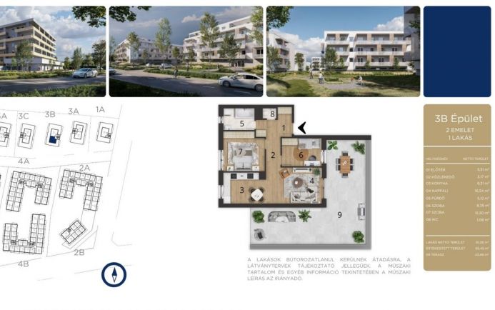 Új építésű ingatlan elérhető áron Debrecenben B201