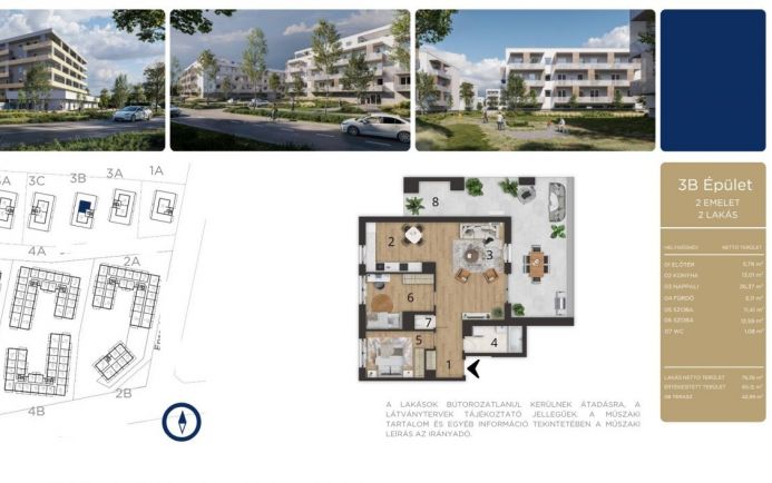 Új építésű ingatlan elérhető áron Debrecenben B202