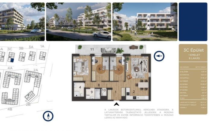 Új építésű ingatlan elérhető áron Debrecenben C106