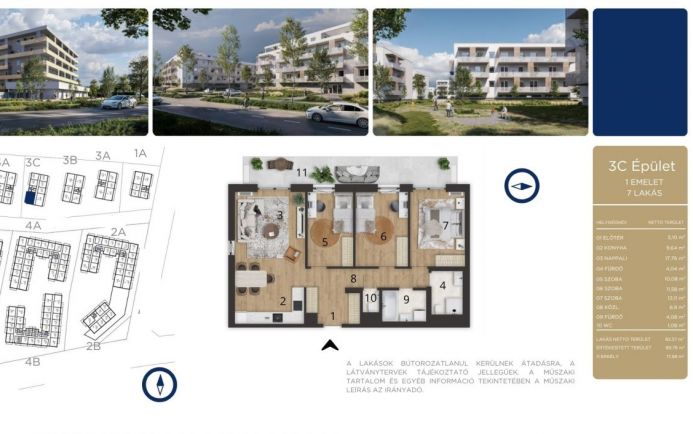 Új építésű ingatlan elérhető áron Debrecenben C107