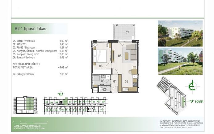 Új építésű lakás a Homokkert Liget II-ben 101