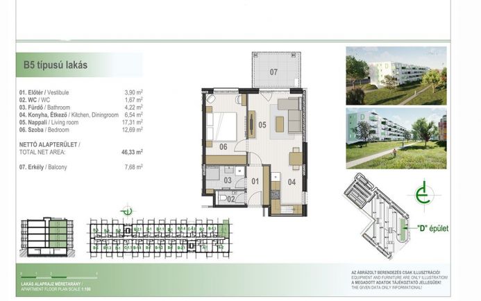 Új építésű lakás a Homokkert Liget II-ben 321