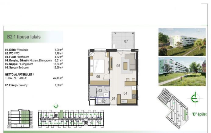 Új építésű lakás a Homokkert Liget II-ben 201