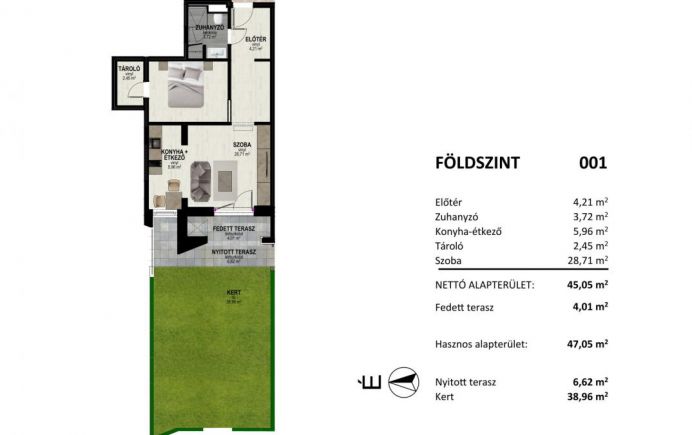 Új prémium lakás az egyetem közvetlen közelében 001