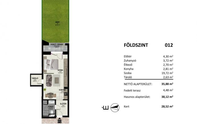Új prémium lakás az egyetem közvetlen közelében 012
