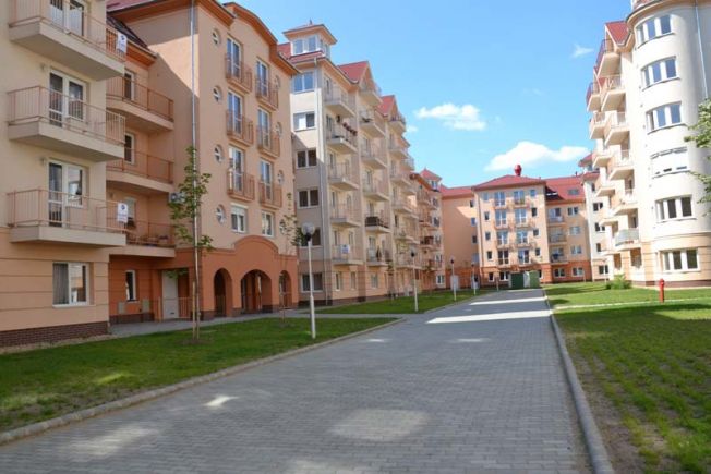 Eladó új építésű K-i tájolású, 55,8 m2-es lakás a Füredi Kapuban, Debrecenben.