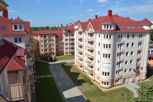 Eladó új építésű DK-i tájolású, 58,9 m2-es lakás a Füredi Kapuban, Debrecenben.