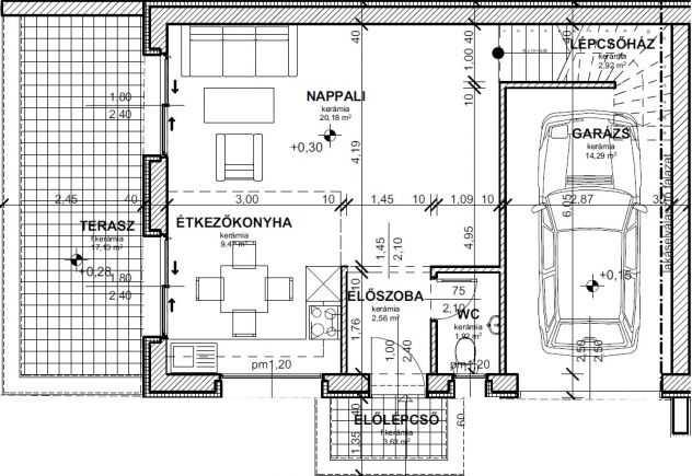 Új építésű 92 nm-es exkluzív ikerház eladó a Nyulas városrészen
