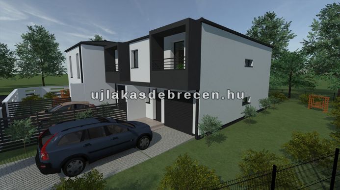 Új építésű 92 nm-es exkluzív ikerház eladó a Nyulas városrészen