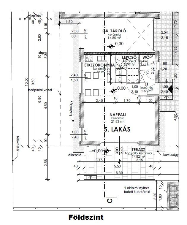 Eladó 104 nm-es új építésű lakás a Nyulason