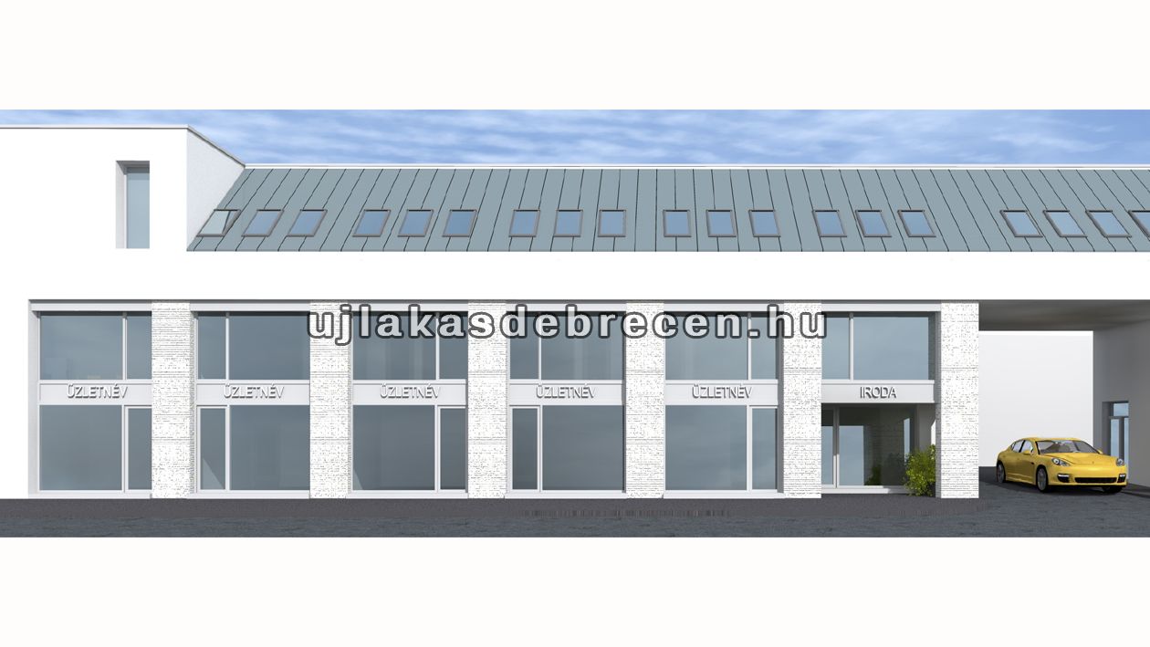 Eladó 35 nm-es iroda a Tesco közelében