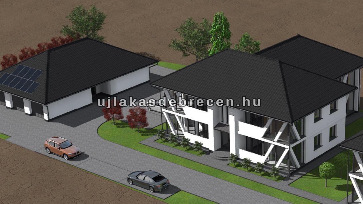 Új építésű 51 nm-es, teraszos lakás eladó Hajdúszóboszlón