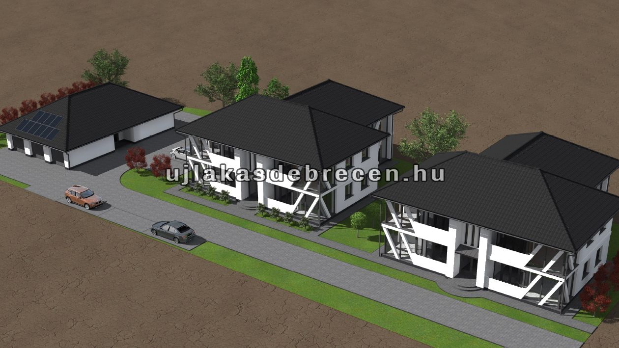 Új építésű 51 nm-es, teraszos lakás eladó Hajdúszóboszlón