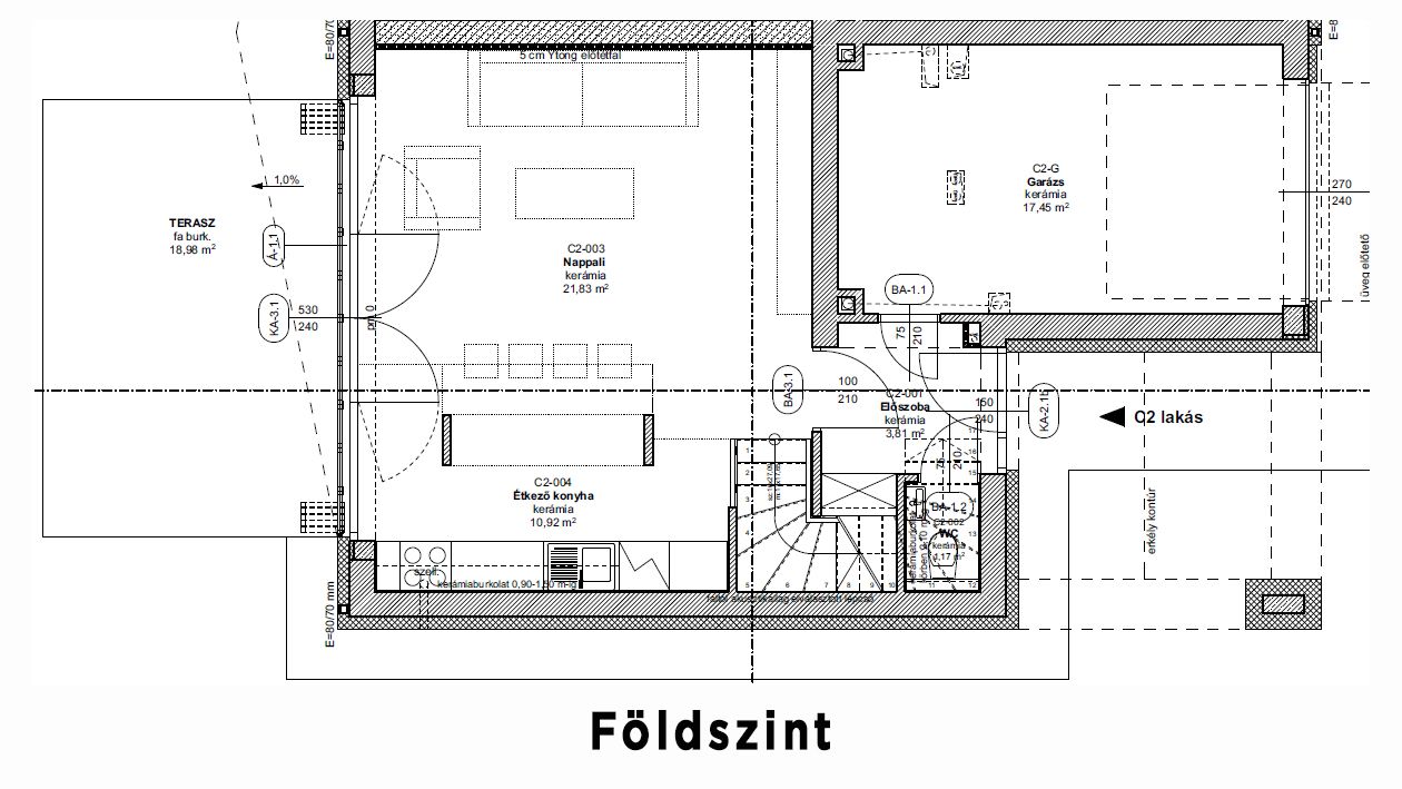 Eladó 135 nm-es, belső 3 szintes sorház Úrrétje városrészen