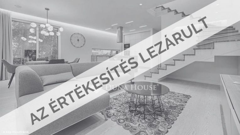 Új építésű belső kétszintes ikerház a Homokkertben