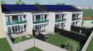 Eladó új építésű ikerházak Debrecen belvárosában, a Fórum közelében