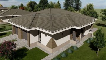 Új építésű ikerházak a Villaparkban
